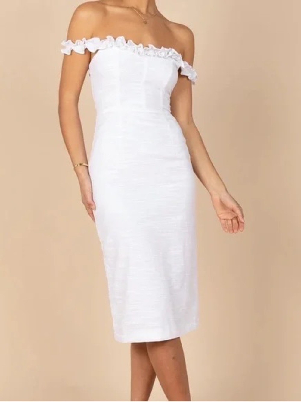 Petal + Pup Florez white dress